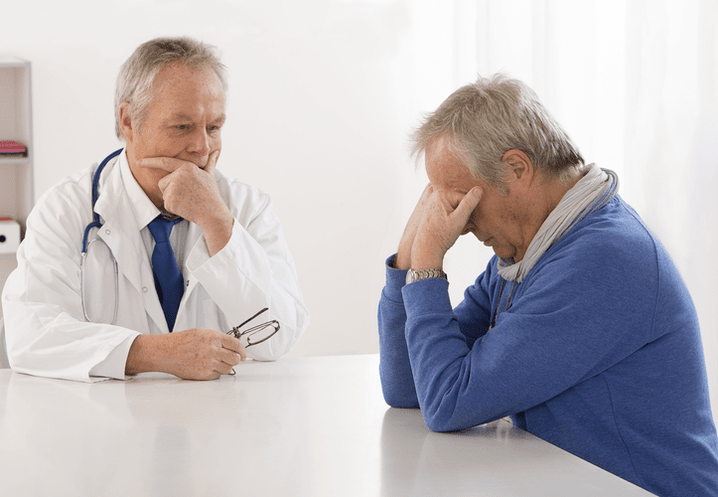 consulta médica para prostatite aguda