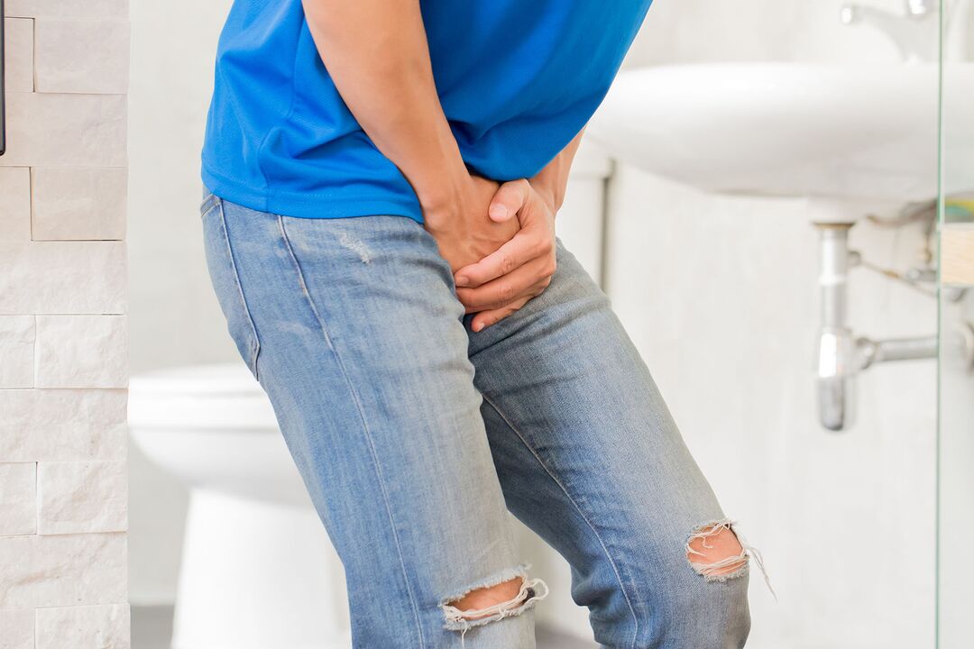 dor com prostatite antes de usar cápsulas Predstonorm